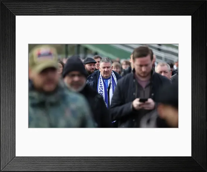 Framed Print : Brighton and Hove Albion v Crystal Palace Premier League 16DEC24 Framed Print : Brighton and Hove Albion v Crystal Palace Premier League 16DEC24