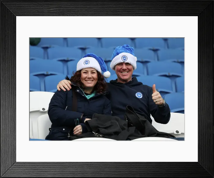 Framed Print : Brighton and Hove Albion v Crystal Palace Premier League 16DEC24 Framed Print : Brighton and Hove Albion v Crystal Palace Premier League 16DEC24