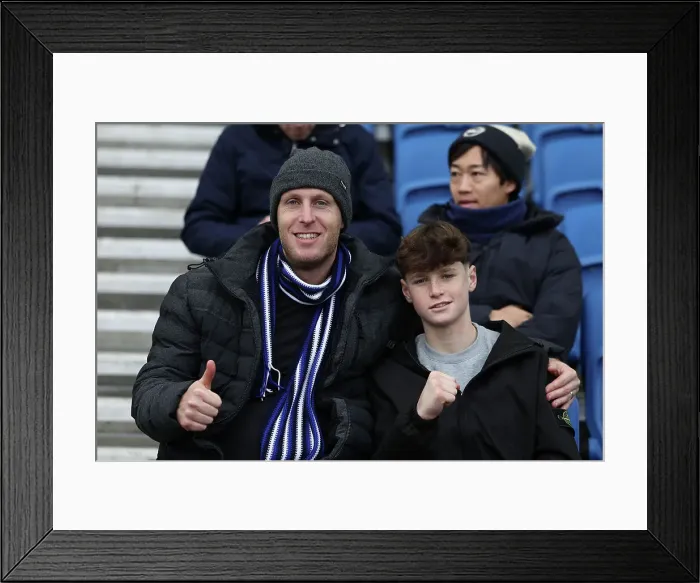 Framed Print : Brighton and Hove Albion v Crystal Palace Premier League 16DEC24 Framed Print : Brighton and Hove Albion v Crystal Palace Premier League 16DEC24