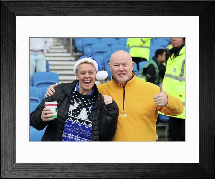 Framed Print : Brighton and Hove Albion v Crystal Palace Premier League 16DEC24 Framed Print : Brighton and Hove Albion v Crystal Palace Premier League 16DEC24