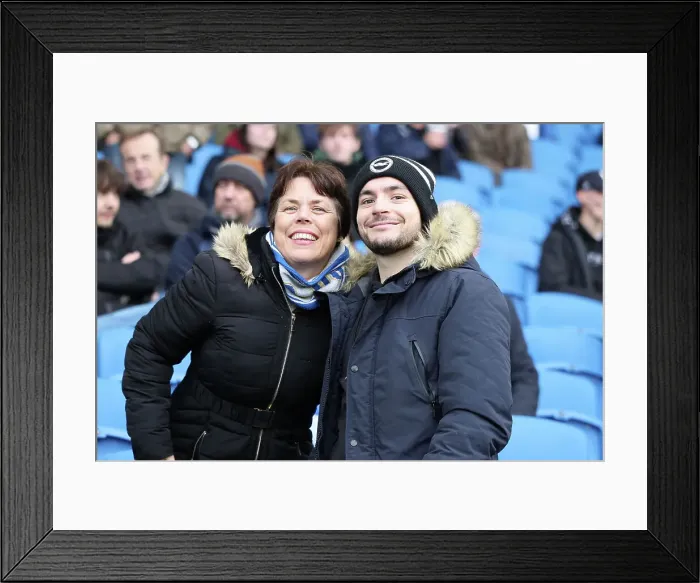Framed Print : Brighton and Hove Albion v Crystal Palace Premier League 16DEC24 Framed Print : Brighton and Hove Albion v Crystal Palace Premier League 16DEC24