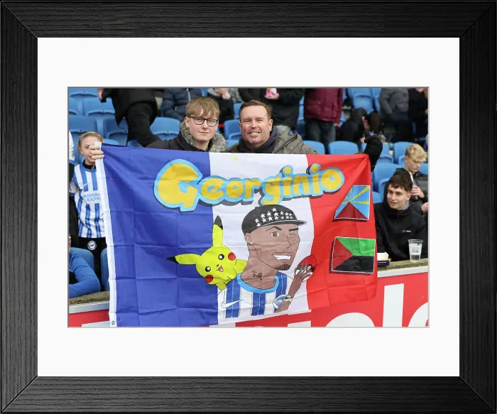 Framed Print : Brighton and Hove Albion v Crystal Palace Premier League 16DEC24 Framed Print : Brighton and Hove Albion v Crystal Palace Premier League 16DEC24