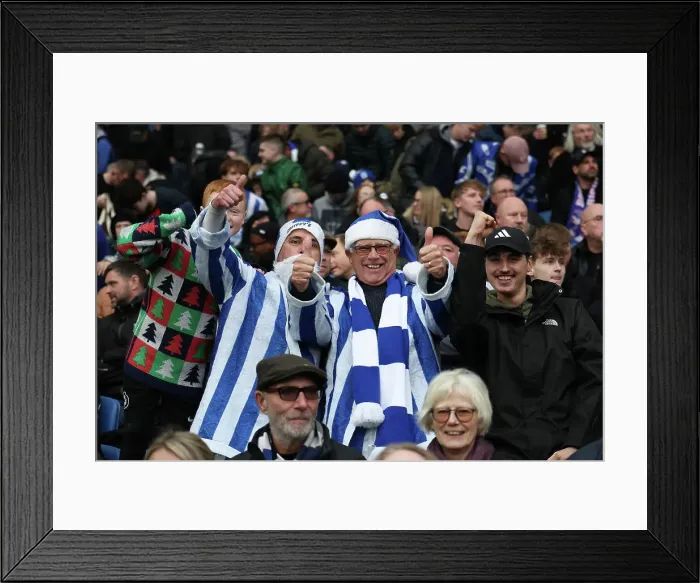 Framed Print : Brighton and Hove Albion v Crystal Palace Premier League 16DEC24 Framed Print : Brighton and Hove Albion v Crystal Palace Premier League 16DEC24