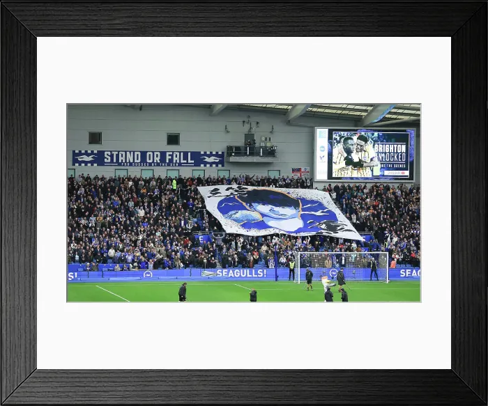 Framed Print : Brighton and Hove Albion v Crystal Palace Premier League 16DEC24 Framed Print : Brighton and Hove Albion v Crystal Palace Premier League 16DEC24