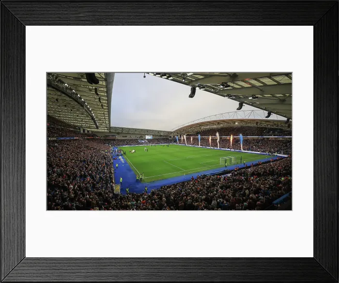 Framed Print : Brighton and Hove Albion v Crystal Palace Premier League 16DEC24 Framed Print : Brighton and Hove Albion v Crystal Palace Premier League 16DEC24