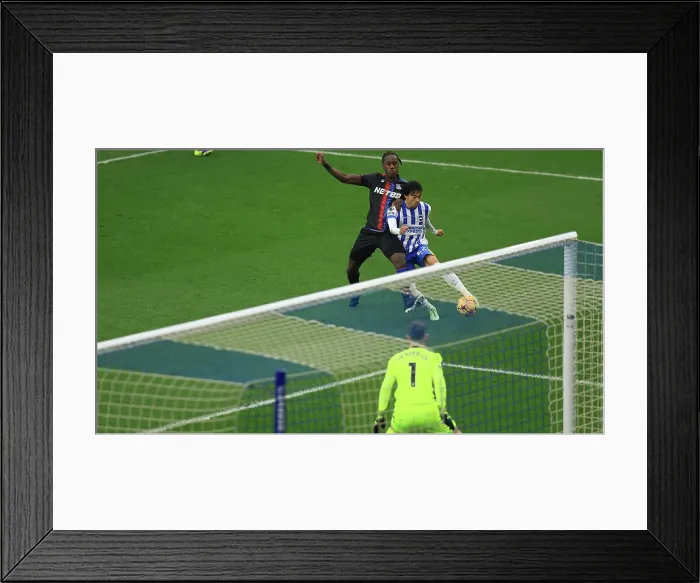 Framed Print : Brighton and Hove Albion v Crystal Palace Premier League 16DEC24 Framed Print : Brighton and Hove Albion v Crystal Palace Premier League 16DEC24