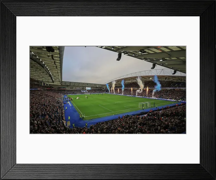 Framed Print : Brighton and Hove Albion v Crystal Palace Premier League 16DEC24 Framed Print : Brighton and Hove Albion v Crystal Palace Premier League 16DEC24