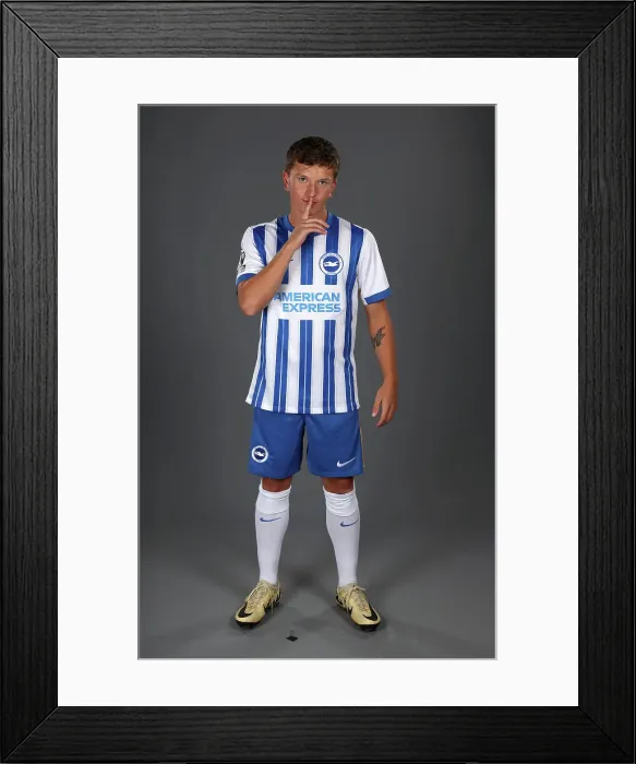 Framed Print : BHAFC Under 21's Studio Portrait 19AUG24 Framed Print : BHAFC Under 21's Studio Portrait 19AUG24