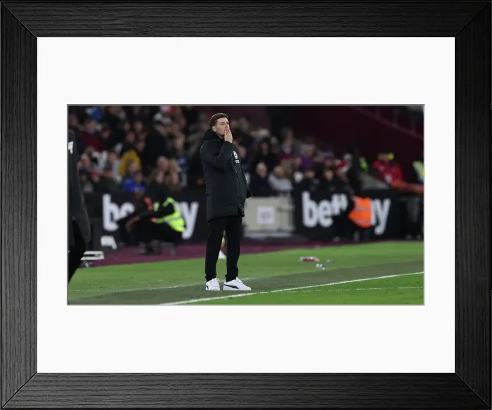 Framed Print : West Ham United v Brighton and Hove Albion Premier League 21DEC24 Framed Print : West Ham United v Brighton and Hove Albion Premier League 21DEC24