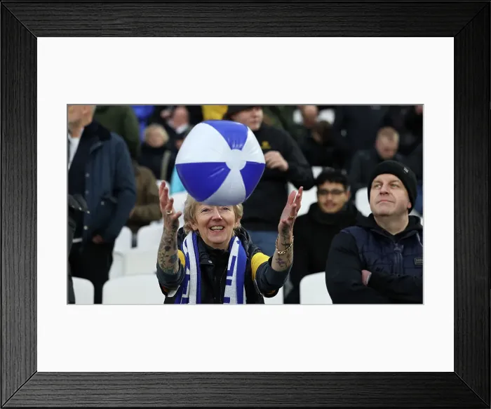 Framed Print : West Ham United v Brighton and Hove Albion Premier League 21DEC24 Framed Print : West Ham United v Brighton and Hove Albion Premier League 21DEC24