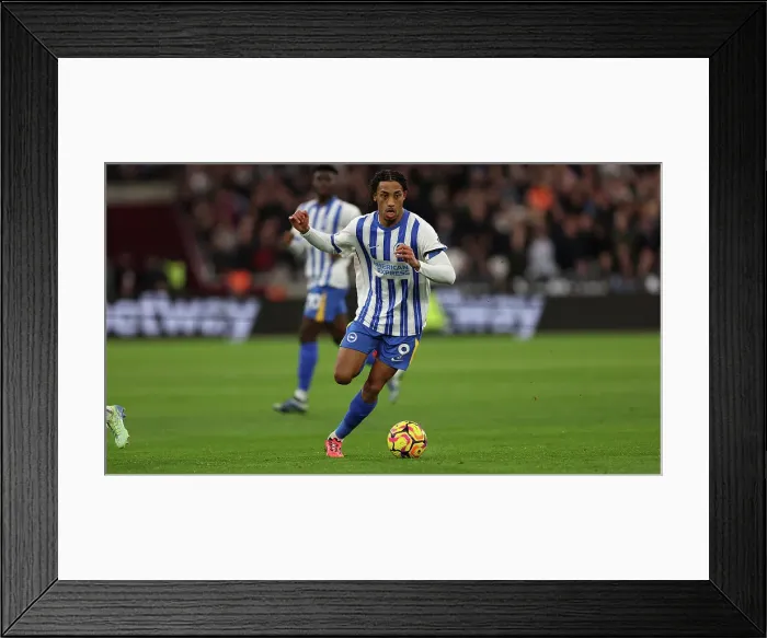 Framed Print : West Ham United v Brighton and Hove Albion Premier League 21DEC24 Framed Print : West Ham United v Brighton and Hove Albion Premier League 21DEC24