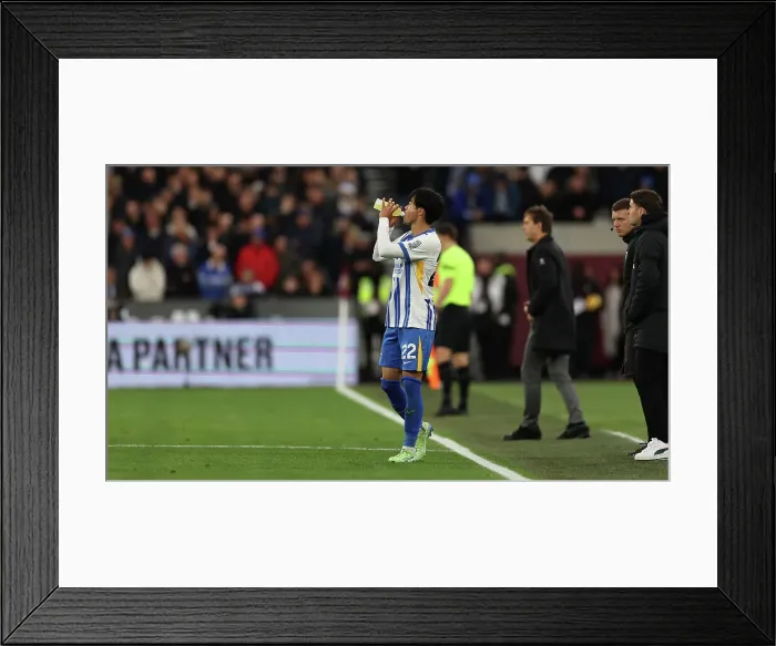Framed Print : West Ham United v Brighton and Hove Albion Premier League 21DEC24 Framed Print : West Ham United v Brighton and Hove Albion Premier League 21DEC24