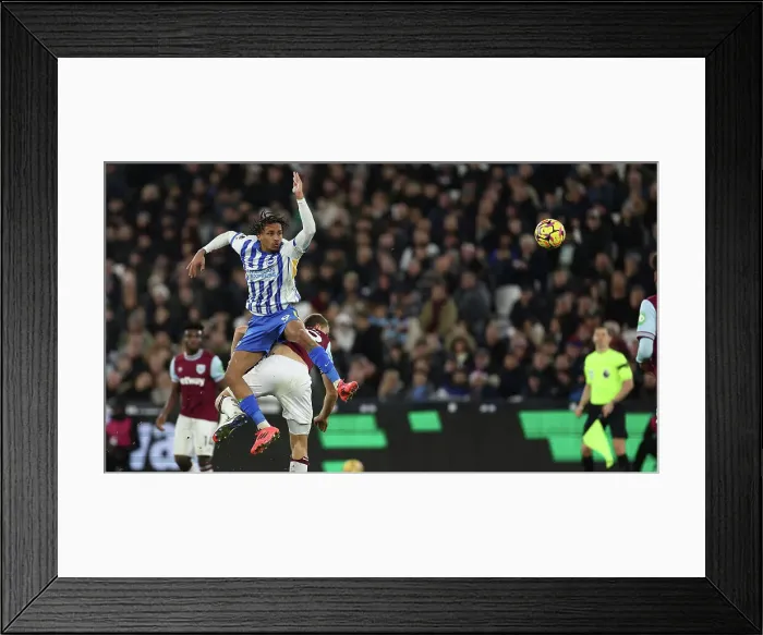 Framed Print : West Ham United v Brighton and Hove Albion Premier League 21DEC24 Framed Print : West Ham United v Brighton and Hove Albion Premier League 21DEC24