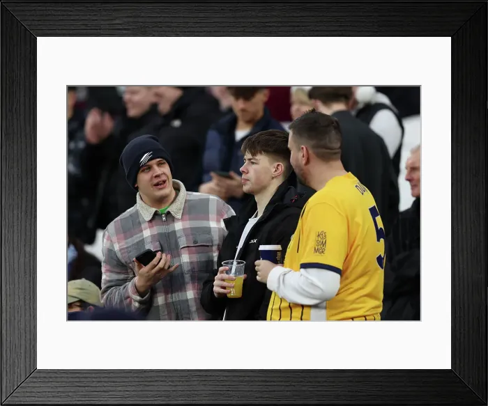 Framed Print : West Ham United v Brighton and Hove Albion Premier League 21DEC24