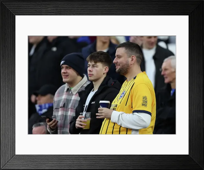 Framed Print : West Ham United v Brighton and Hove Albion Premier League 21DEC24 Framed Print : West Ham United v Brighton and Hove Albion Premier League 21DEC24