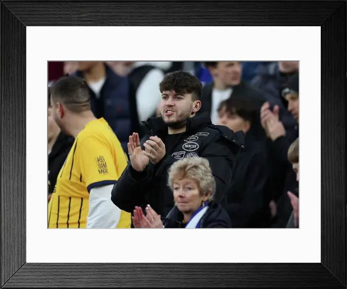Framed Print : West Ham United v Brighton and Hove Albion Premier League 21DEC24