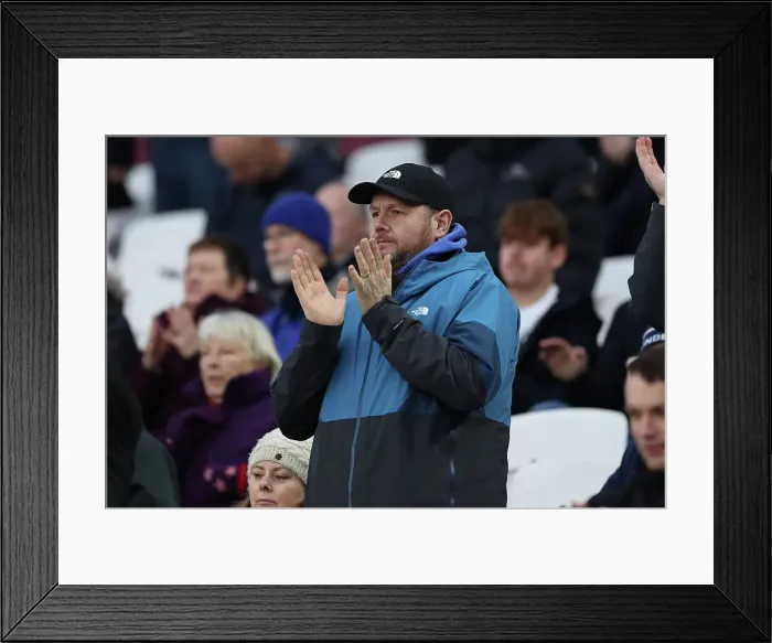 Framed Print : West Ham United v Brighton and Hove Albion Premier League 21DEC24 Framed Print : West Ham United v Brighton and Hove Albion Premier League 21DEC24