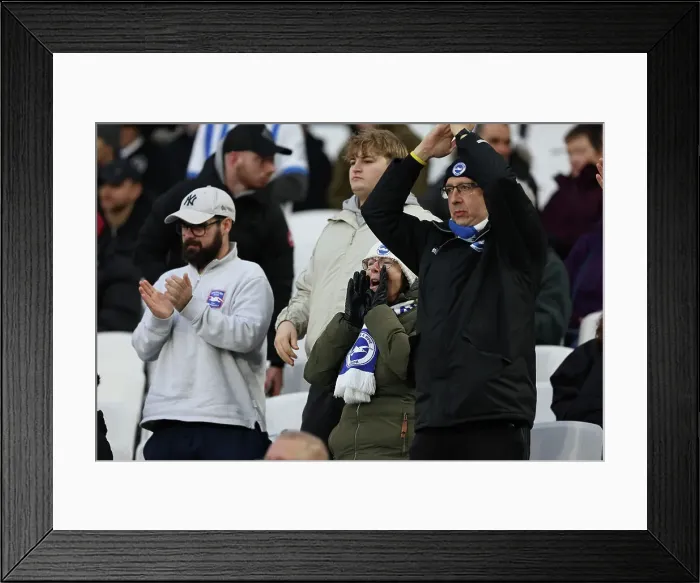 Framed Print : West Ham United v Brighton and Hove Albion Premier League 21DEC24 Framed Print : West Ham United v Brighton and Hove Albion Premier League 21DEC24