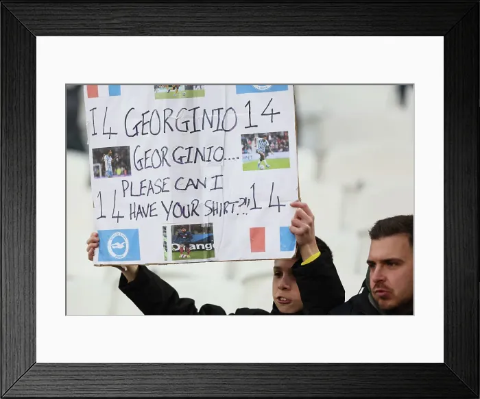 Framed Print : West Ham United v Brighton and Hove Albion Premier League 21DEC24 Framed Print : West Ham United v Brighton and Hove Albion Premier League 21DEC24