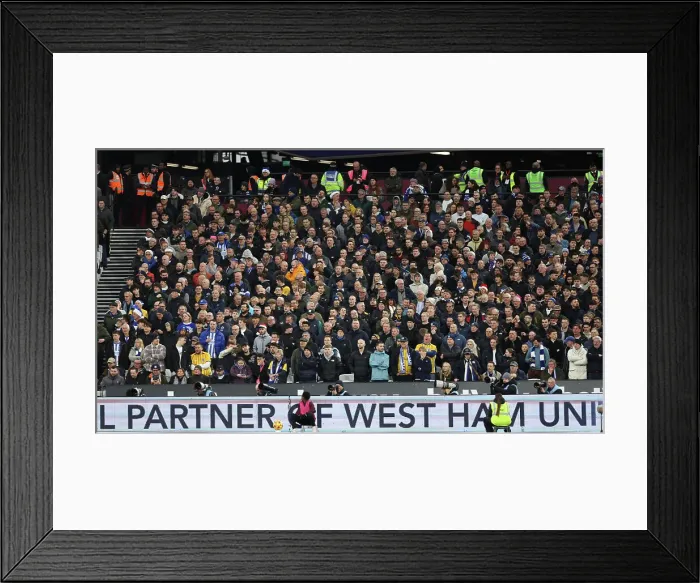 Framed Print : West Ham United v Brighton and Hove Albion Premier League 21DEC24 Framed Print : West Ham United v Brighton and Hove Albion Premier League 21DEC24