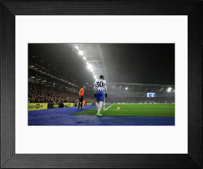 Framed Print : Brighton and Hove Albion v Brentford Premier League 27DEC24 Framed Print : Brighton and Hove Albion v Brentford Premier League 27DEC24
