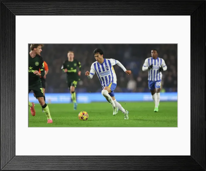 Framed Print : Brighton and Hove Albion v Brentford Premier League 27DEC24 Framed Print : Brighton and Hove Albion v Brentford Premier League 27DEC24