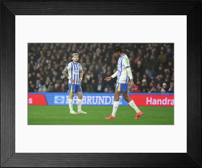 Framed Print : Brighton and Hove Albion v Brentford Premier League 27DEC24 Framed Print : Brighton and Hove Albion v Brentford Premier League 27DEC24