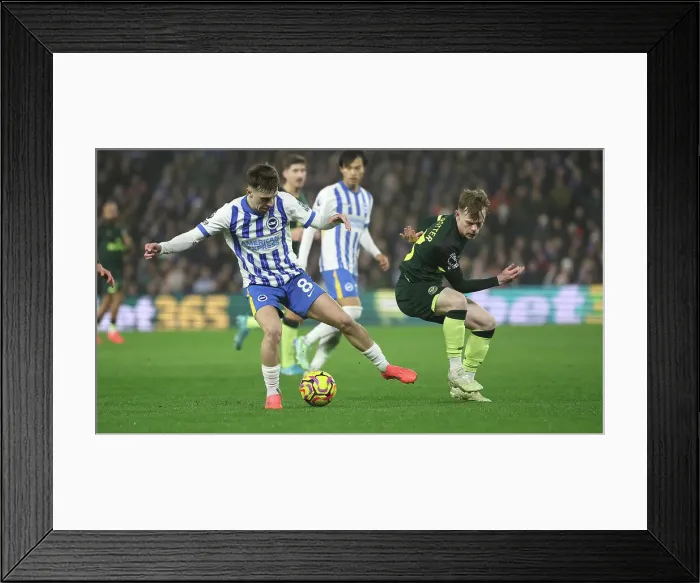 Framed Print : Brighton and Hove Albion v Brentford Premier League 27DEC24 Framed Print : Brighton and Hove Albion v Brentford Premier League 27DEC24