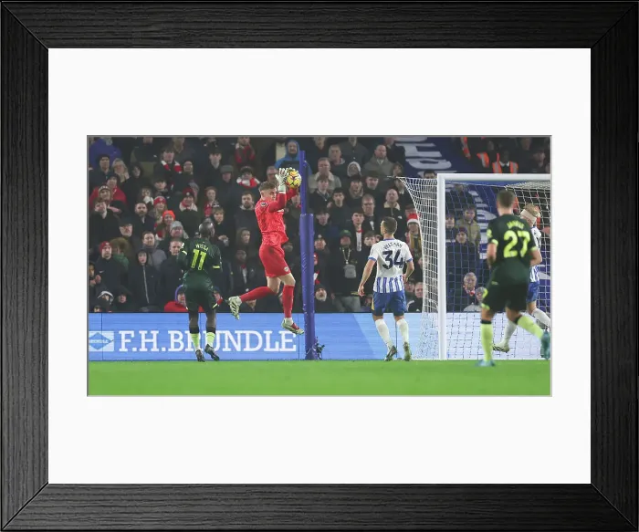 Framed Print : Brighton and Hove Albion v Brentford Premier League 27DEC24 Framed Print : Brighton and Hove Albion v Brentford Premier League 27DEC24