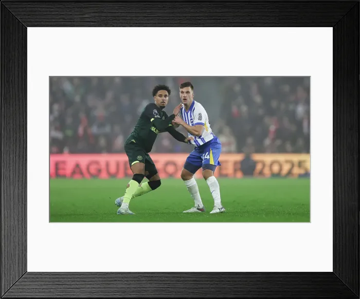 Framed Print : Brighton and Hove Albion v Brentford Premier League 27DEC24 Framed Print : Brighton and Hove Albion v Brentford Premier League 27DEC24