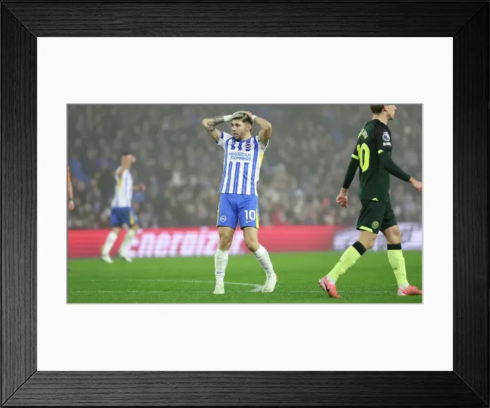 Framed Print : Brighton and Hove Albion v Brentford Premier League 27DEC24 Framed Print : Brighton and Hove Albion v Brentford Premier League 27DEC24