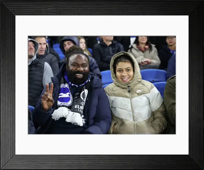 Framed Print : Brighton and Hove Albion v Brentford Premier League 27DEC24 Framed Print : Brighton and Hove Albion v Brentford Premier League 27DEC24