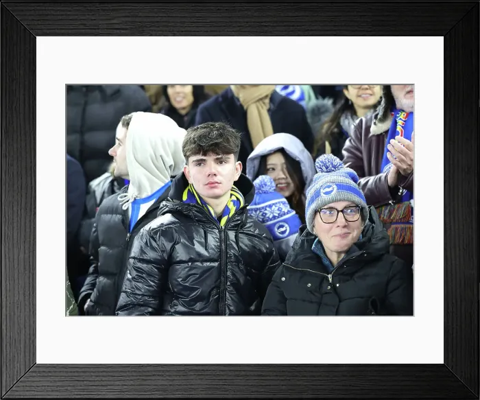 Framed Print : Brighton and Hove Albion v Brentford Premier League 27DEC24 Framed Print : Brighton and Hove Albion v Brentford Premier League 27DEC24