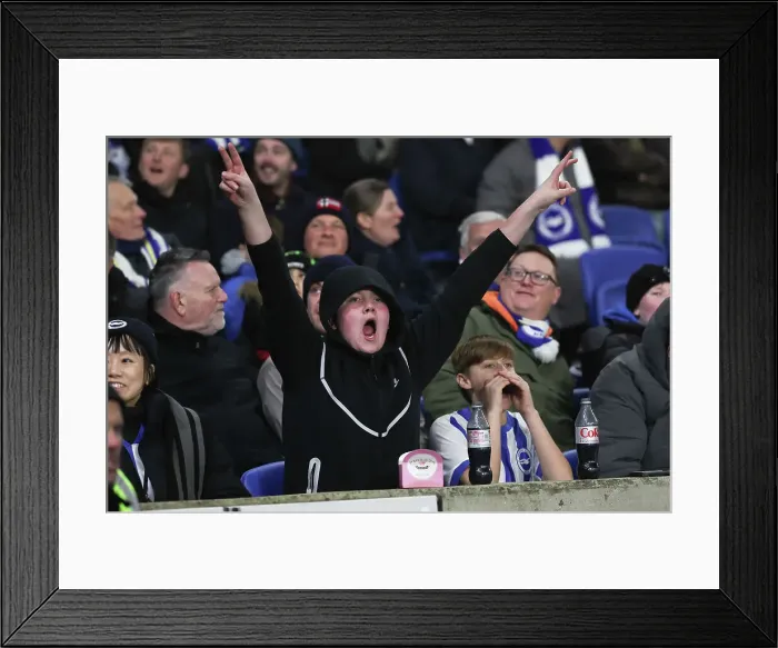 Framed Print : Brighton and Hove Albion v Brentford Premier League 27DEC24 Framed Print : Brighton and Hove Albion v Brentford Premier League 27DEC24