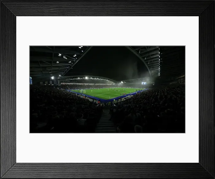 Framed Print : Brighton and Hove Albion v Brentford Premier League 27DEC24