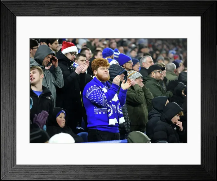 Framed Print : Brighton and Hove Albion v Brentford Premier League 27DEC24 Framed Print : Brighton and Hove Albion v Brentford Premier League 27DEC24