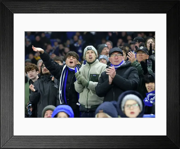 Framed Print : Brighton and Hove Albion v Brentford Premier League 27DEC24 Framed Print : Brighton and Hove Albion v Brentford Premier League 27DEC24