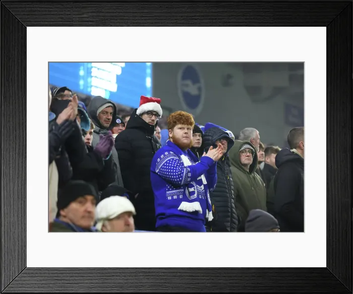 Framed Print : Brighton and Hove Albion v Brentford Premier League 27DEC24 Framed Print : Brighton and Hove Albion v Brentford Premier League 27DEC24