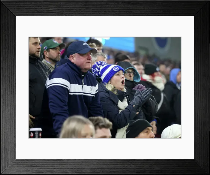 Framed Print : Brighton and Hove Albion v Brentford Premier League 27DEC24 Framed Print : Brighton and Hove Albion v Brentford Premier League 27DEC24