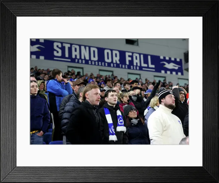 Framed Print : Brighton and Hove Albion v Brentford Premier League 27DEC24 Framed Print : Brighton and Hove Albion v Brentford Premier League 27DEC24
