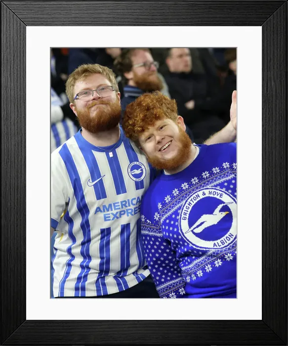 Framed Print : Brighton and Hove Albion v Brentford Premier League 27DEC24 Framed Print : Brighton and Hove Albion v Brentford Premier League 27DEC24