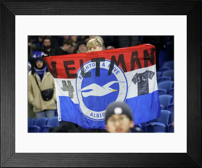 Framed Print : Brighton and Hove Albion v Brentford Premier League 27DEC24 Framed Print : Brighton and Hove Albion v Brentford Premier League 27DEC24