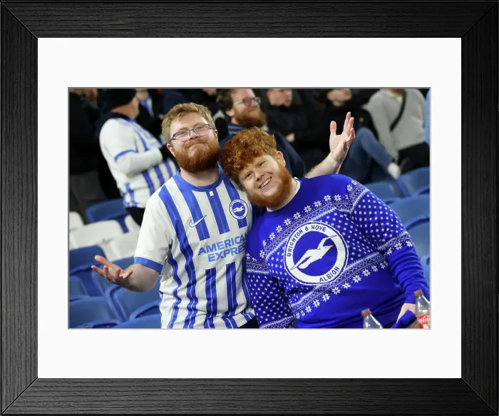 Framed Print : Brighton and Hove Albion v Brentford Premier League 27DEC24 Framed Print : Brighton and Hove Albion v Brentford Premier League 27DEC24