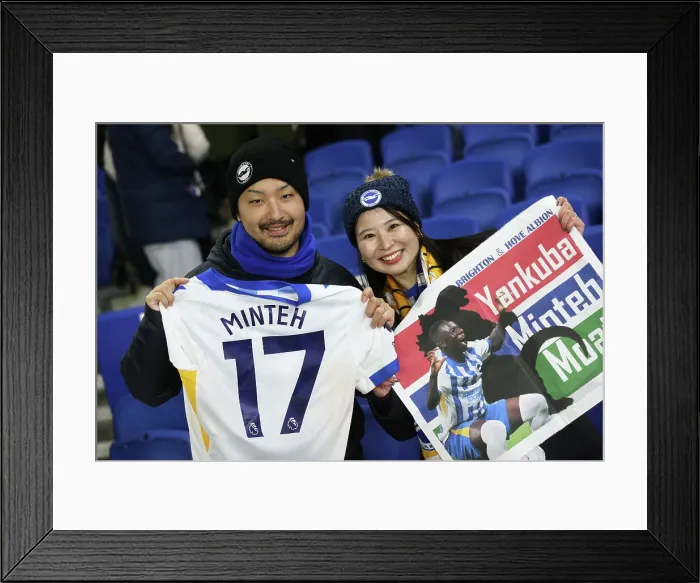 Framed Print : Brighton and Hove Albion v Brentford Premier League 27DEC24 Framed Print : Brighton and Hove Albion v Brentford Premier League 27DEC24