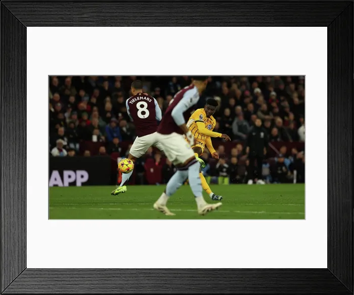 Framed Print : Aston Villa v Brighton and Hove Albion Premier League 30DEC24 Framed Print : Aston Villa v Brighton and Hove Albion Premier League 30DEC24