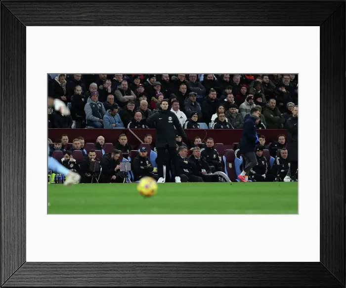 Framed Print : Aston Villa v Brighton and Hove Albion Premier League 30DEC24 Framed Print : Aston Villa v Brighton and Hove Albion Premier League 30DEC24