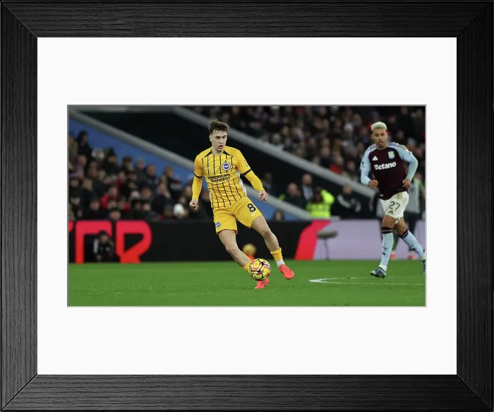 Framed Print : Aston Villa v Brighton and Hove Albion Premier League 30DEC24 Framed Print : Aston Villa v Brighton and Hove Albion Premier League 30DEC24