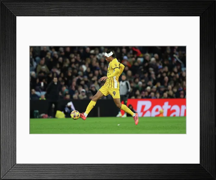 Framed Print : Aston Villa v Brighton and Hove Albion Premier League 30DEC24 Framed Print : Aston Villa v Brighton and Hove Albion Premier League 30DEC24