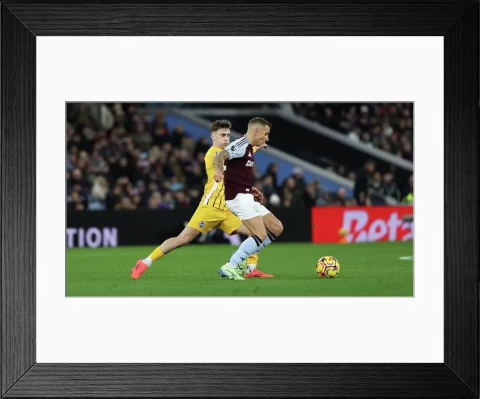 Framed Print : Aston Villa v Brighton and Hove Albion Premier League 30DEC24 Framed Print : Aston Villa v Brighton and Hove Albion Premier League 30DEC24