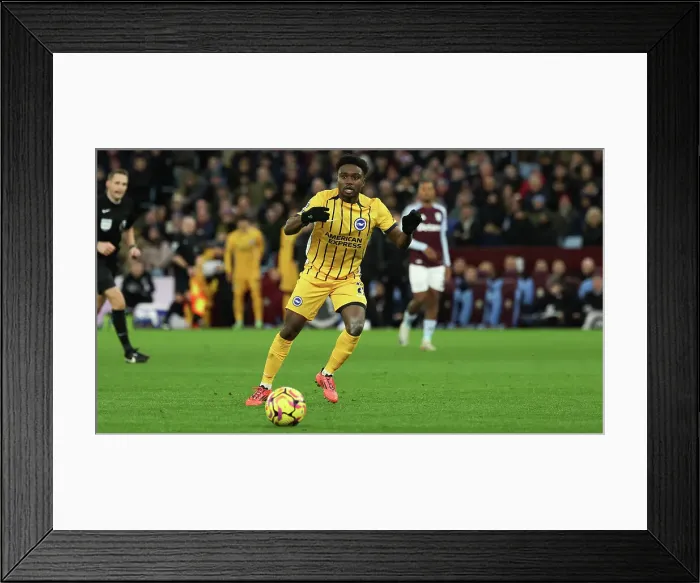 Framed Print : Aston Villa v Brighton and Hove Albion Premier League 30DEC24 Framed Print : Aston Villa v Brighton and Hove Albion Premier League 30DEC24